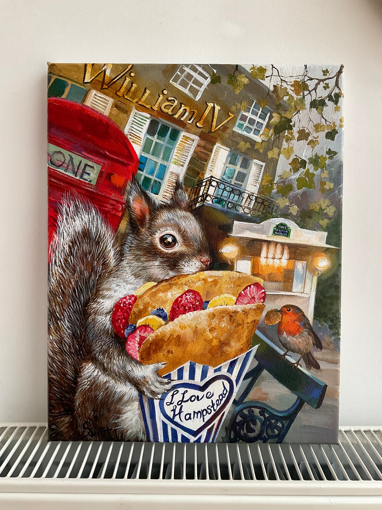 Sunday brunch in Hampstead