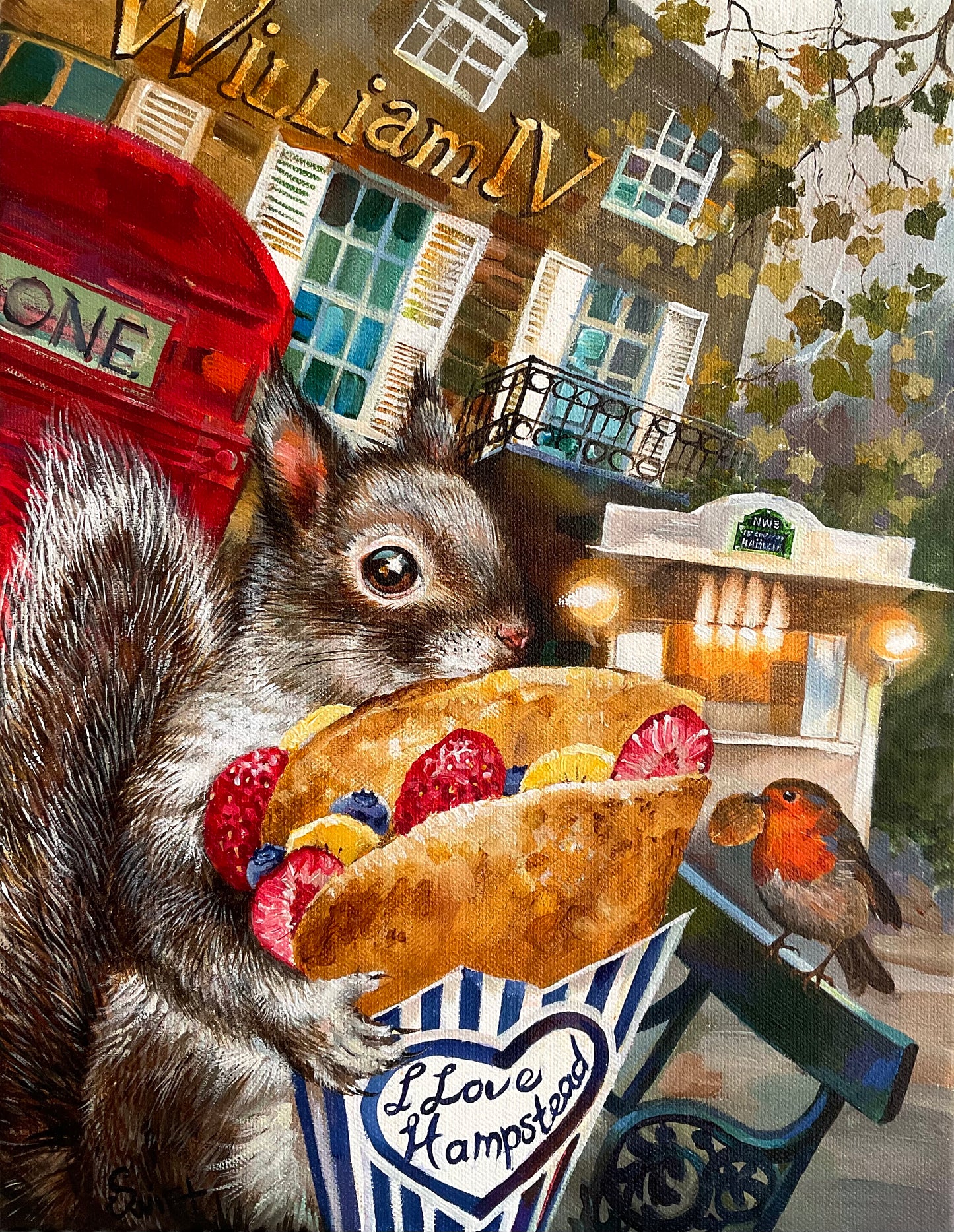 Sunday brunch in Hampstead