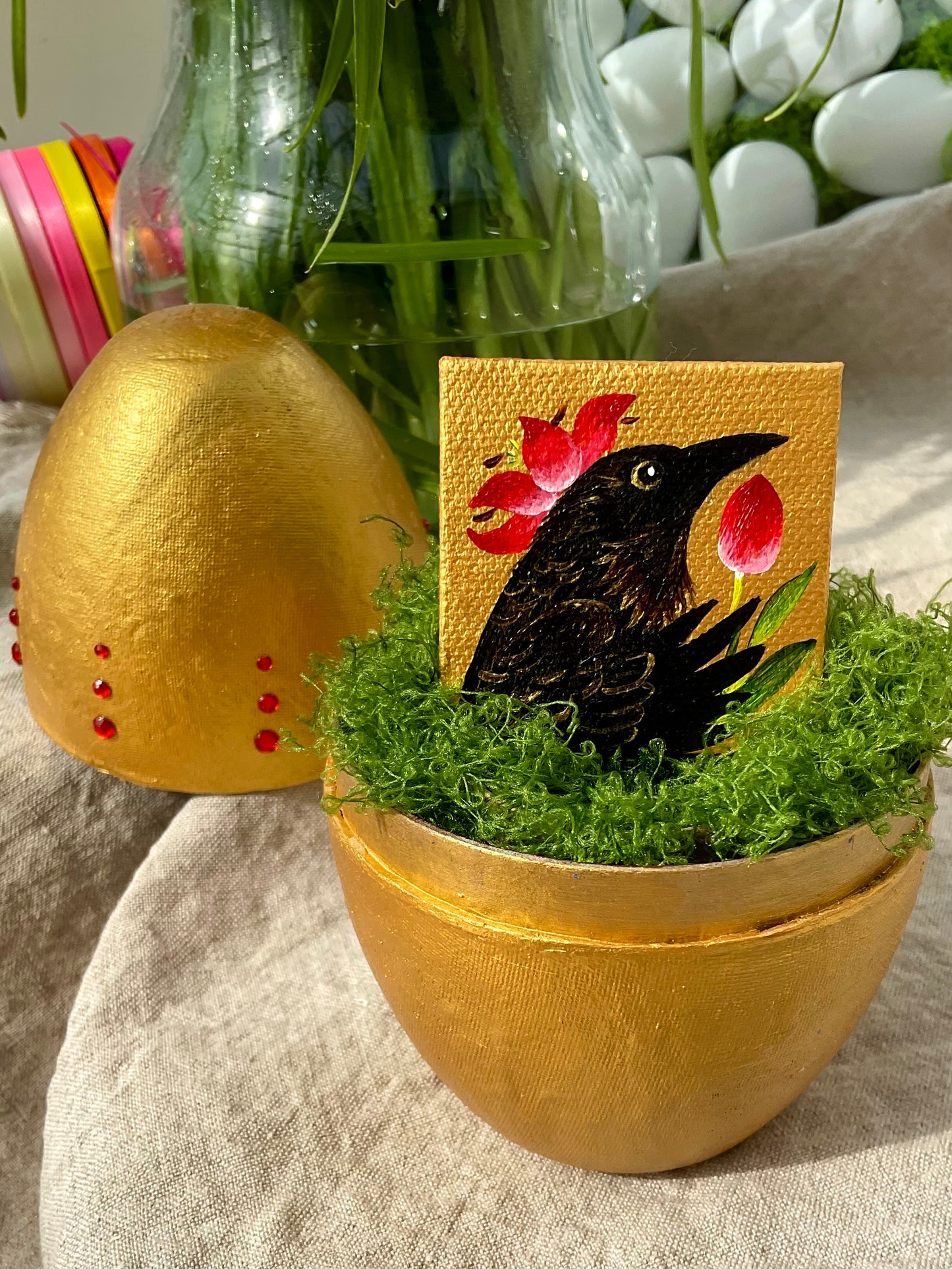 Crowberge Egg Ruby Tulip