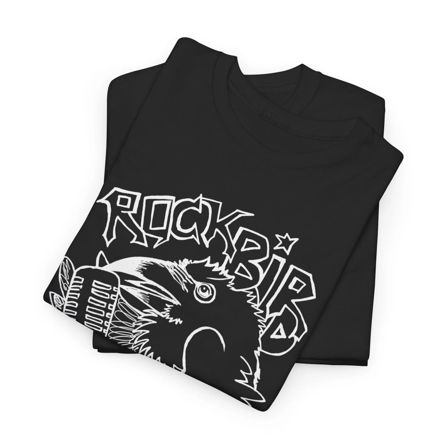 Rock Bird woman T-shirt, black