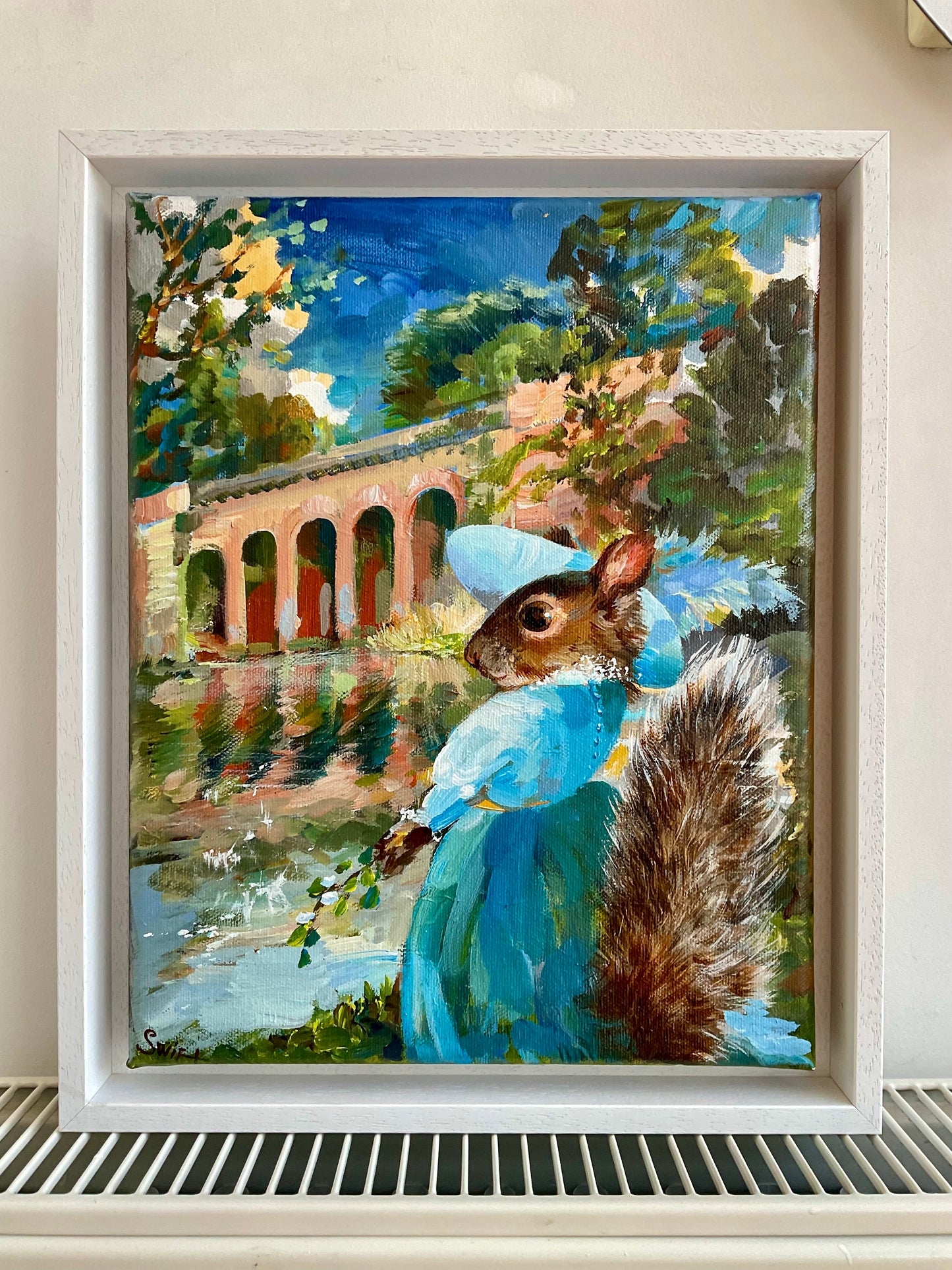 Lady in Blue