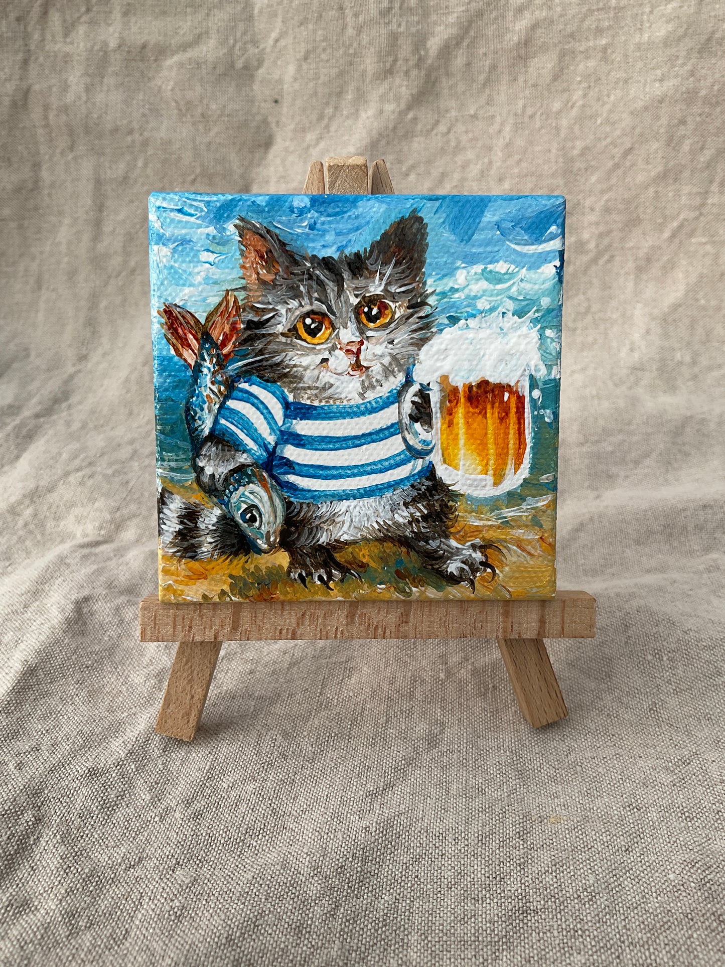 The Joys of Summer (beer Cat)