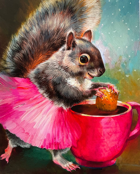 Print Biscuit Dunking