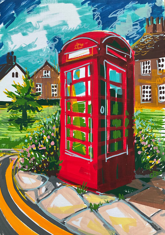 Red Phone booth