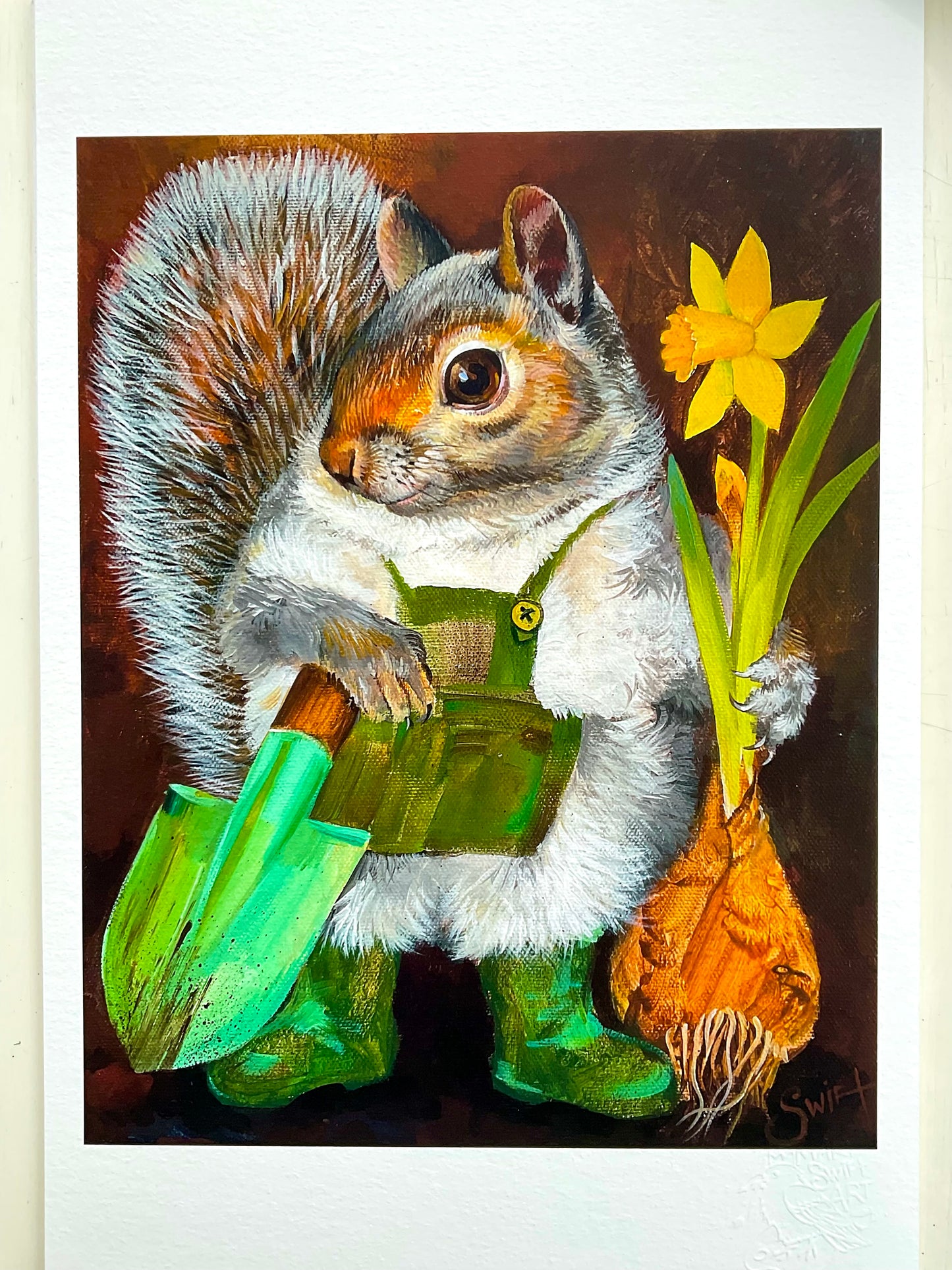 Print The Gardener