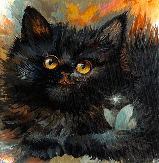 Watching the fire butterflies