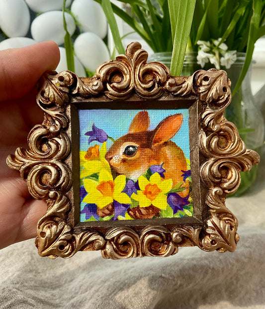 Bunny brings Daffodils