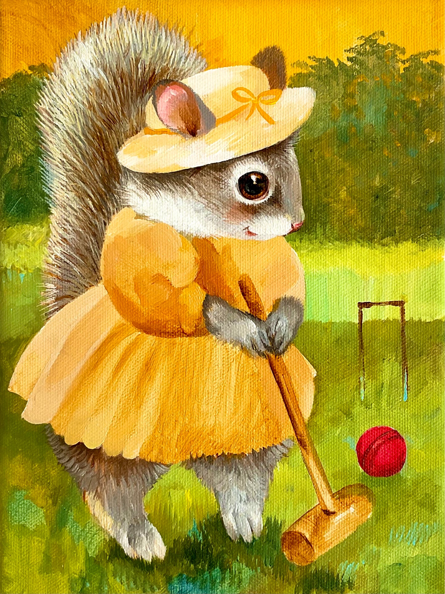 Croquet Girl
