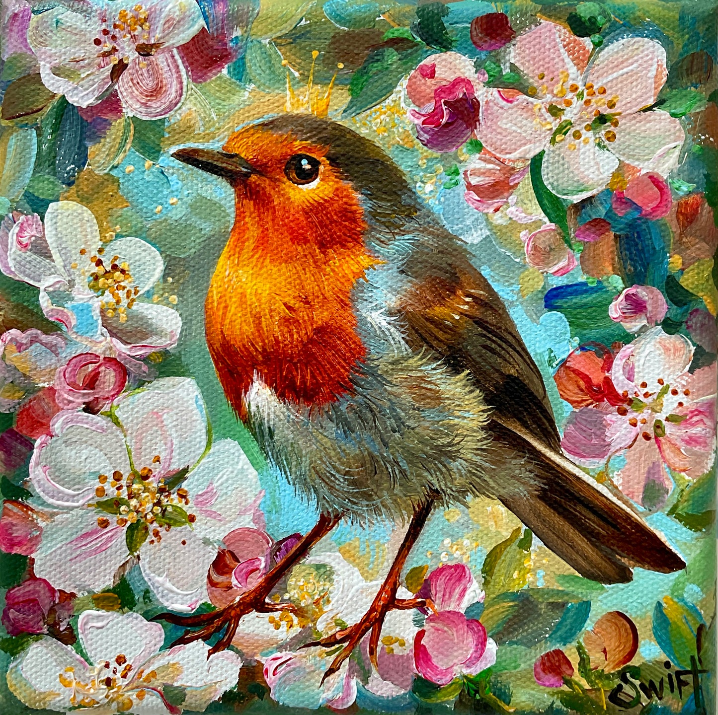 Robin the knight of the garden