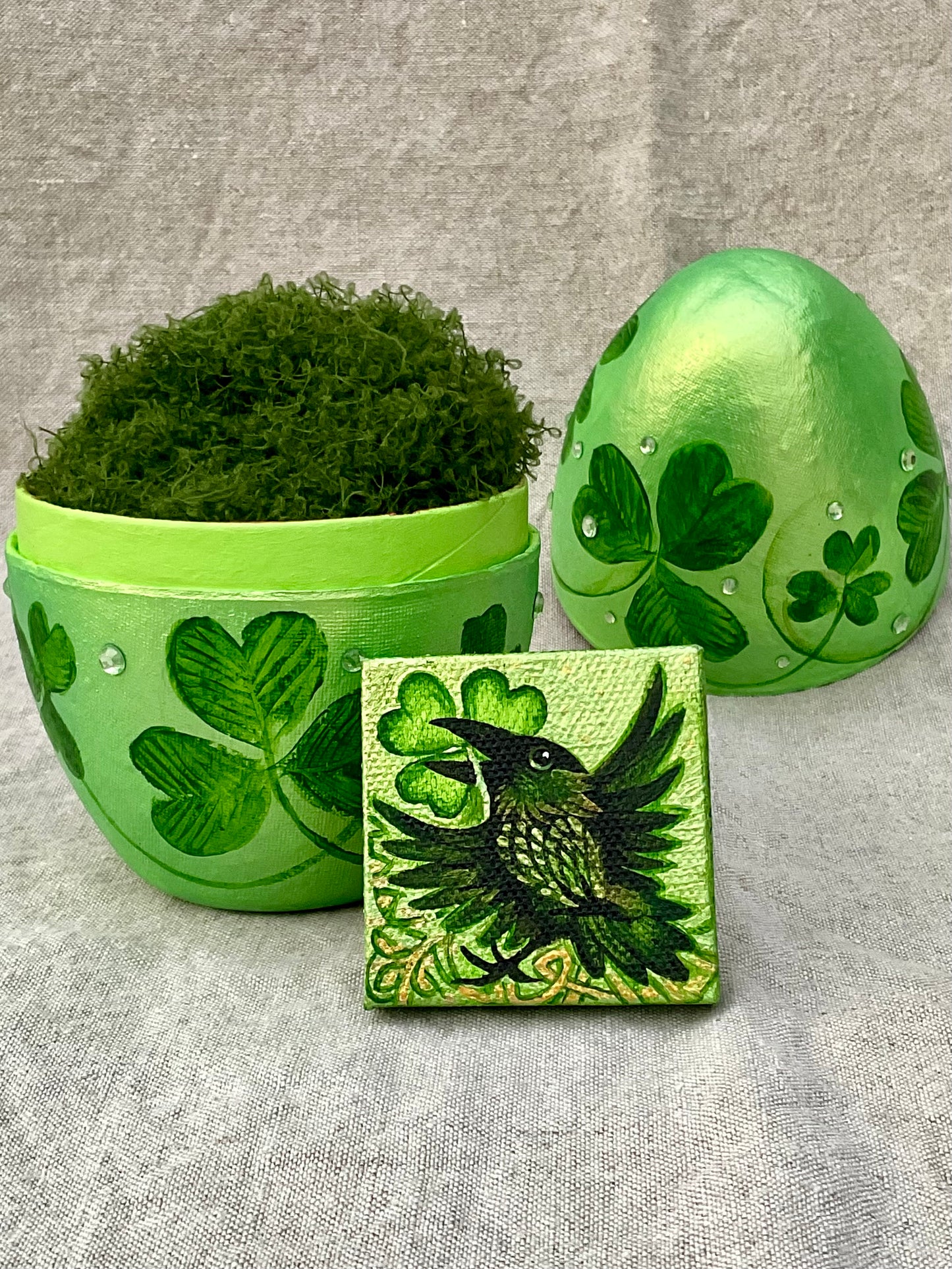 Crowberge Egg Patrick the Raven