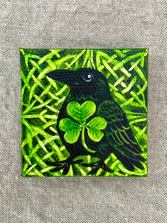 Patrick the Raven miniature