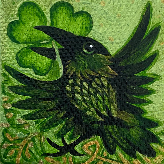 Crowberge Egg Patrick the Raven