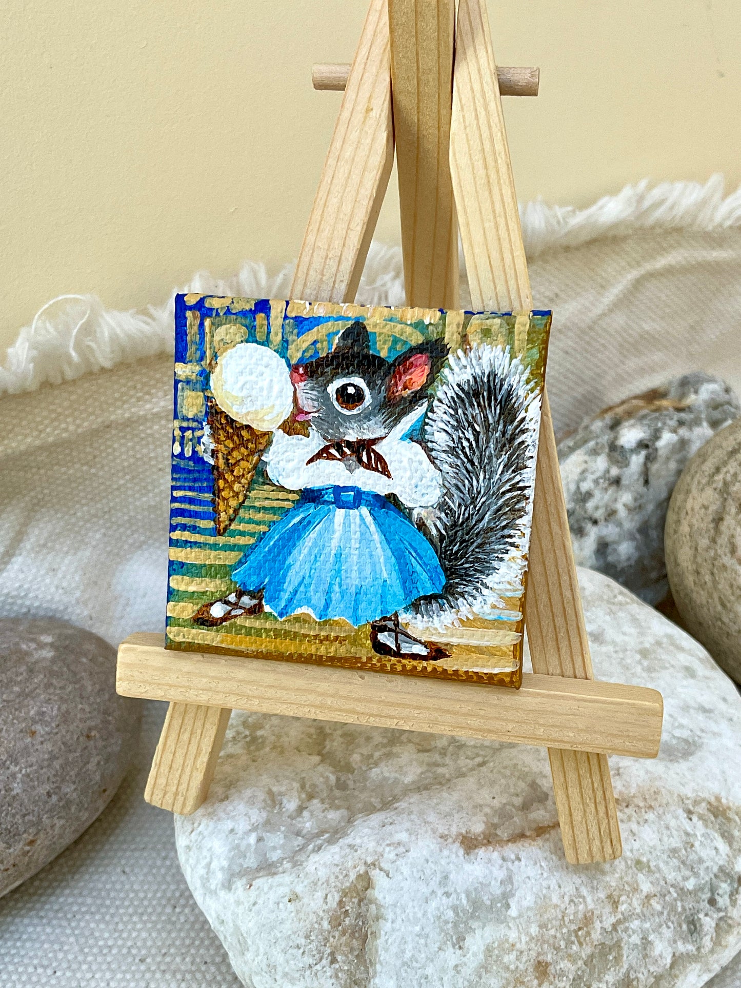 Roman Holiday squirrel edition