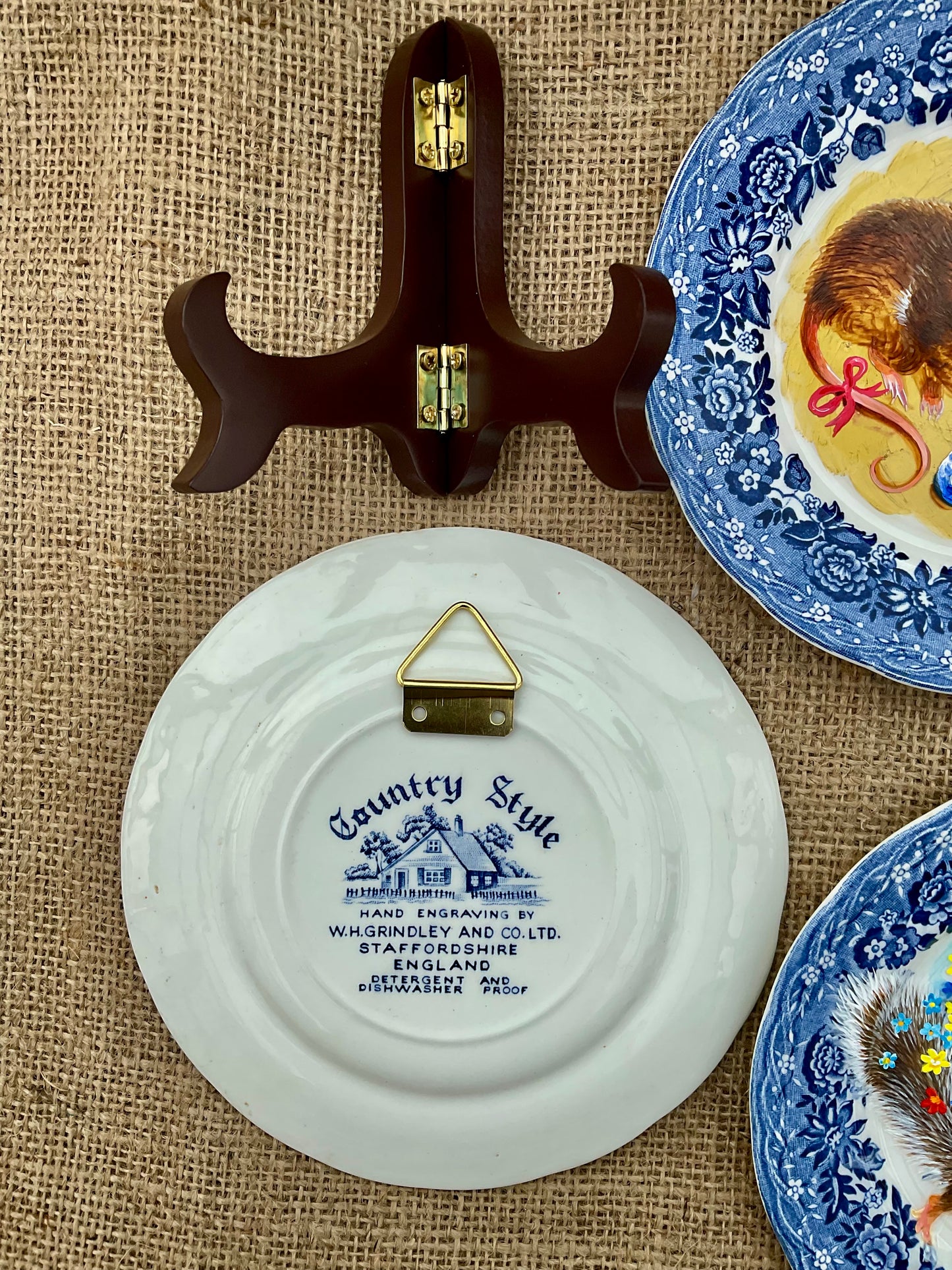 The Birthday Cake mouse, decorative saucer