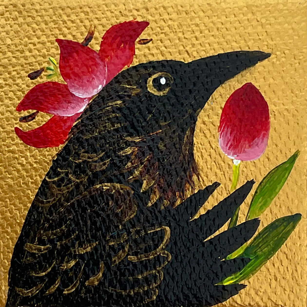 Crowberge Egg Ruby Tulip